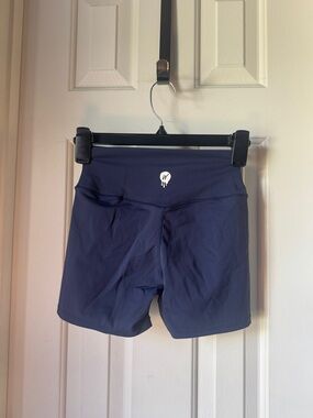 My Wod Squad Women's High-Rise Navy Active Shorts